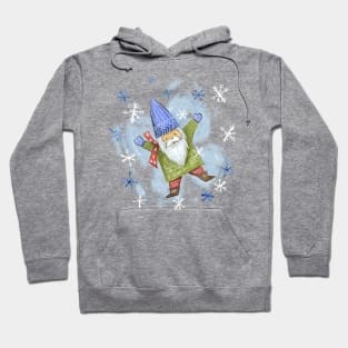 Snow Angel Gnome Hoodie